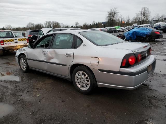 2G1WF52EX49338427 - 2004 CHEVROLET IMPALA SILVER photo 2