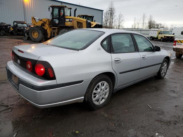 2G1WF52EX49338427 - 2004 CHEVROLET IMPALA SILVER photo 3