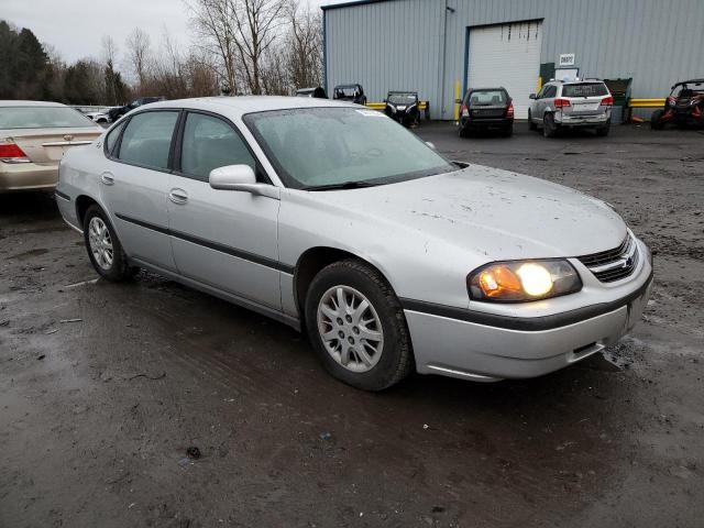 2G1WF52EX49338427 - 2004 CHEVROLET IMPALA SILVER photo 4