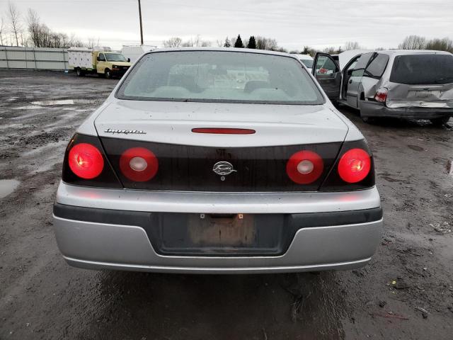 2G1WF52EX49338427 - 2004 CHEVROLET IMPALA SILVER photo 6