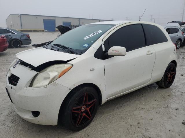 JTDJT923885154865 - 2008 TOYOTA YARIS WHITE photo 1