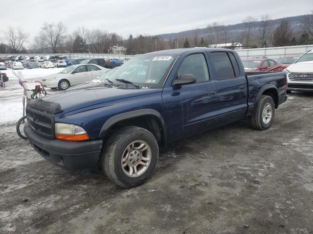 2004 DODGE DAKOTA QUAD SPORT, 