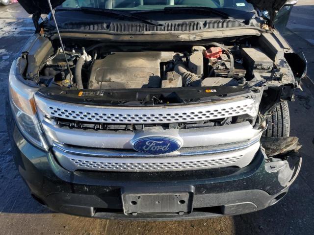 1FM5K8D84DGB78789 - 2013 FORD EXPLORER XLT GREEN photo 12