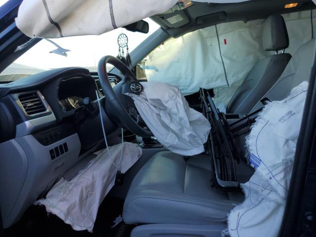 5TDKKRFH1GS167026 - 2016 TOYOTA HIGHLANDER XLE BLUE photo 7