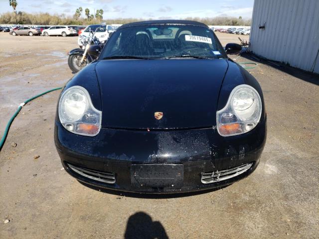 WP0CA298XYU627906 - 2000 PORSCHE BOXSTER BLACK photo 5