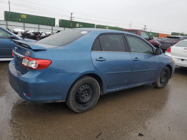 5YFBU4EE4DP098924 - 2013 TOYOTA COROLLA BASE BLUE photo 3