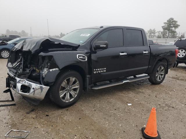 1N6AA1E59HN573826 - 2017 NISSAN TITAN SV BLACK photo 1