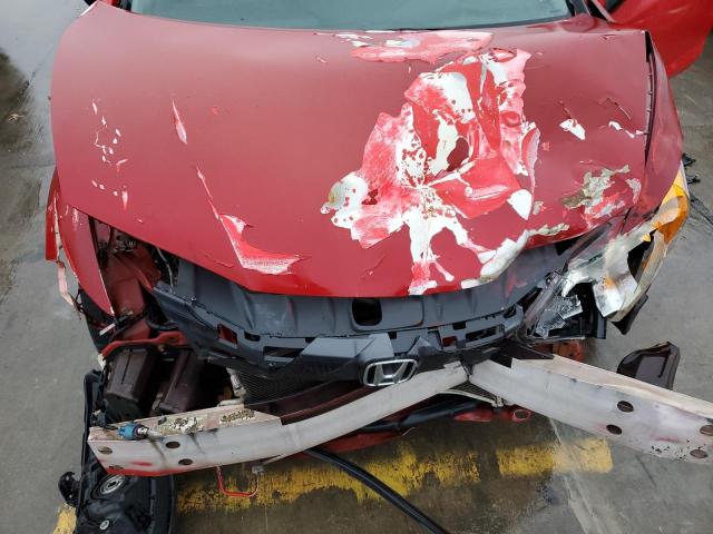 2HGFG3B55EH516147 - 2014 HONDA CIVIC LX RED photo 11