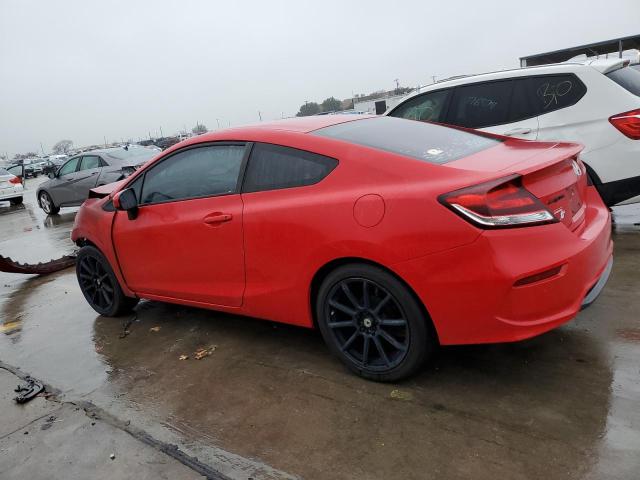 2HGFG3B55EH516147 - 2014 HONDA CIVIC LX RED photo 2