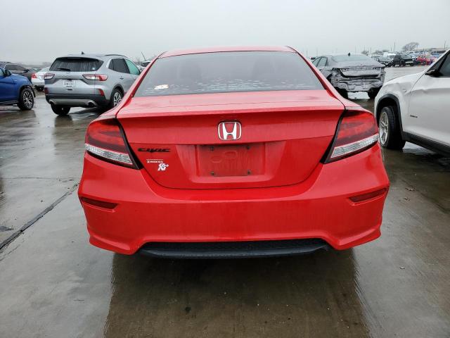 2HGFG3B55EH516147 - 2014 HONDA CIVIC LX RED photo 6