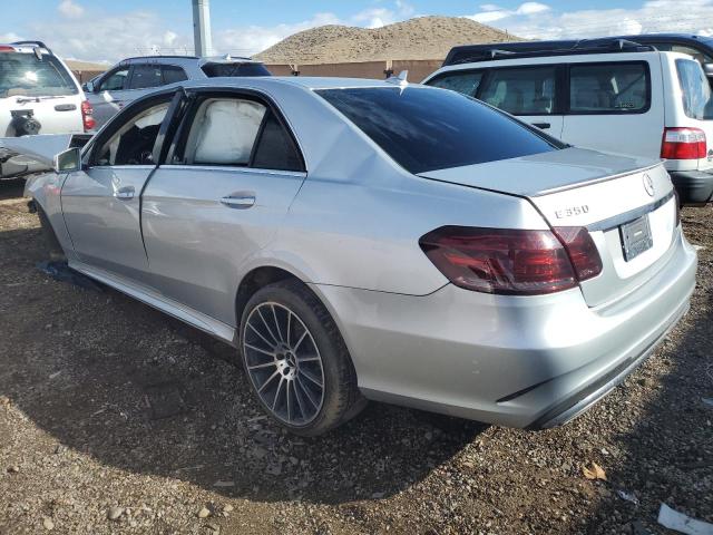 WDDHF8JB9EA814834 - 2014 MERCEDES-BENZ E 350 4MATIC SILVER photo 2