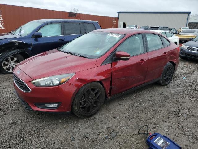 1FADP3F29GL266817 - 2016 FORD FOCUS SE RED photo 1