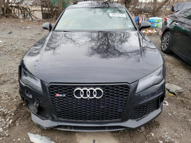 WUAW2CFCXFN900409 - 2015 AUDI RS7 BLACK photo 5