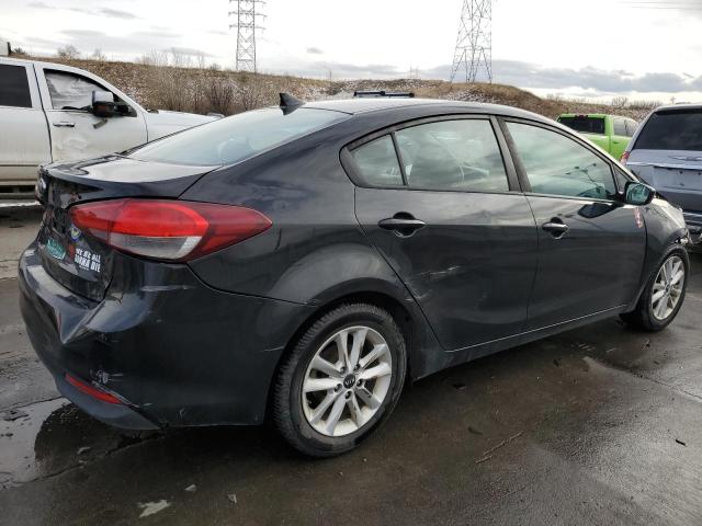 3KPFL4A74HE013549 - 2017 KIA FORTE LX BLACK photo 3