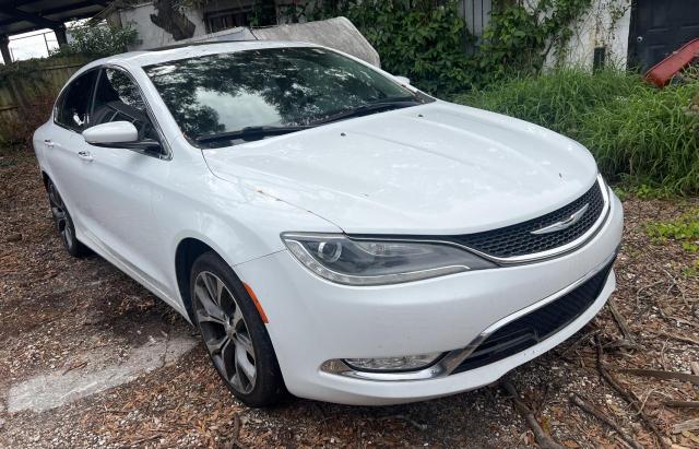 1C3CCCCG4FN523973 - 2015 CHRYSLER 200 C WHITE photo 1