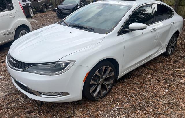 1C3CCCCG4FN523973 - 2015 CHRYSLER 200 C WHITE photo 2