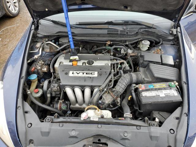 1HGCM56373A041239 - 2003 HONDA ACCORD LX BLUE photo 11