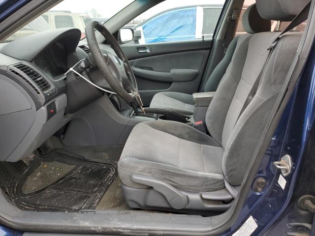 1HGCM56373A041239 - 2003 HONDA ACCORD LX BLUE photo 7