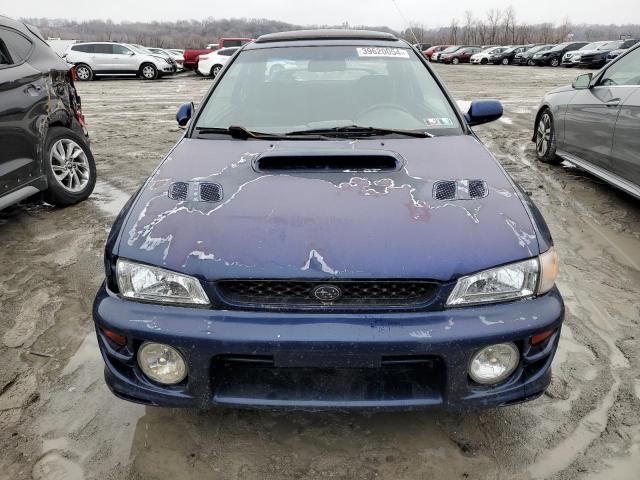 JF1GM6757YH402446 - 2000 SUBARU IMPREZA RS BLUE photo 5