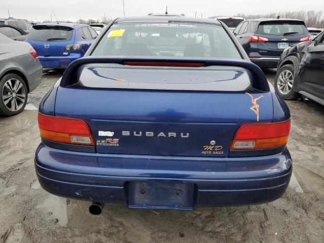 JF1GM6757YH402446 - 2000 SUBARU IMPREZA RS BLUE photo 6