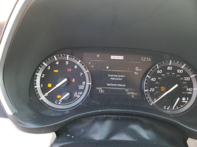 5TDGZRAH5MS514989 - 2021 TOYOTA HIGHLANDER XLE თეთრი ფოტო 9