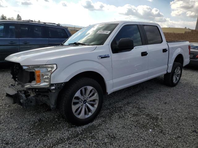 1FTEW1CP6JKC10028 - 2018 FORD F150 SUPERCREW WHITE photo 1