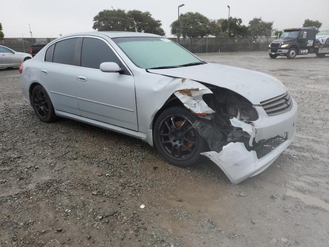 JNKCV51E36M518996 - 2006 INFINITI G35 SILVER photo 4