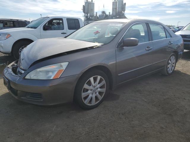 1HGCM66567A097704 - 2007 HONDA ACCORD EX GRAY photo 1