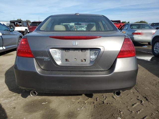 1HGCM66567A097704 - 2007 HONDA ACCORD EX GRAY photo 6