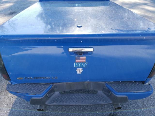 1GCCS14E188172764 - 2008 CHEVROLET COLORADO BLUE photo 10