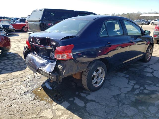 JTDBT923084032057 - 2008 TOYOTA YARIS BLUE photo 3