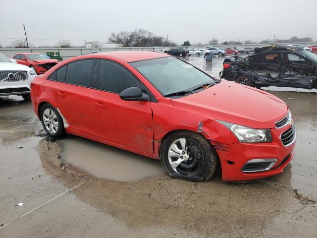 1G1PA5SH3F7151693 - 2015 CHEVROLET CRUZE LS RED photo 4