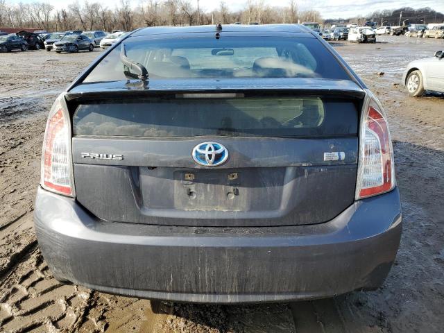 JTDKN3DU9F1993039 - 2015 TOYOTA PRIUS GRAY photo 6