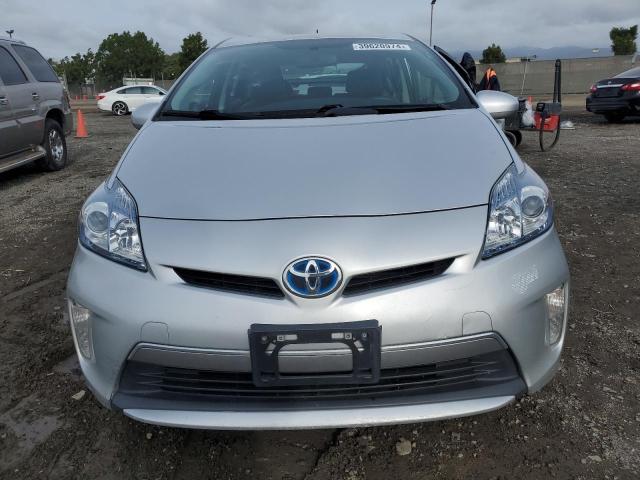 JTDKN3DP7F3067981 - 2015 TOYOTA PRIUS PLUG SILVER photo 5