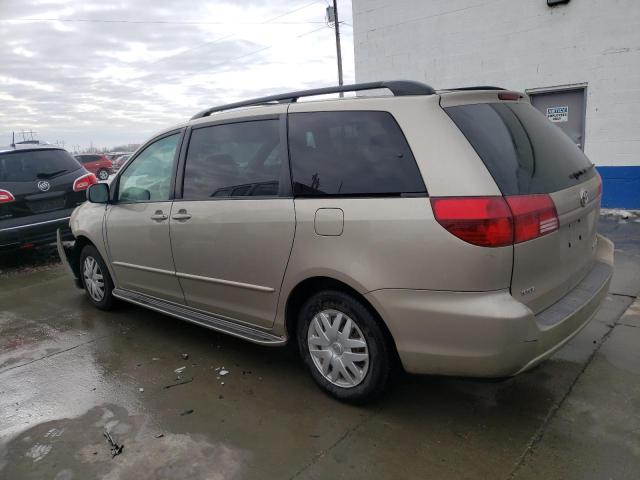 5TDZA23C35S374466 - 2005 TOYOTA SIENNA CE TAN photo 2