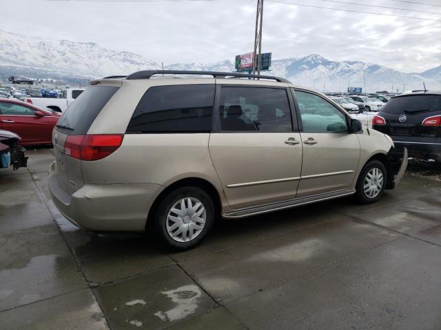 5TDZA23C35S374466 - 2005 TOYOTA SIENNA CE TAN photo 3