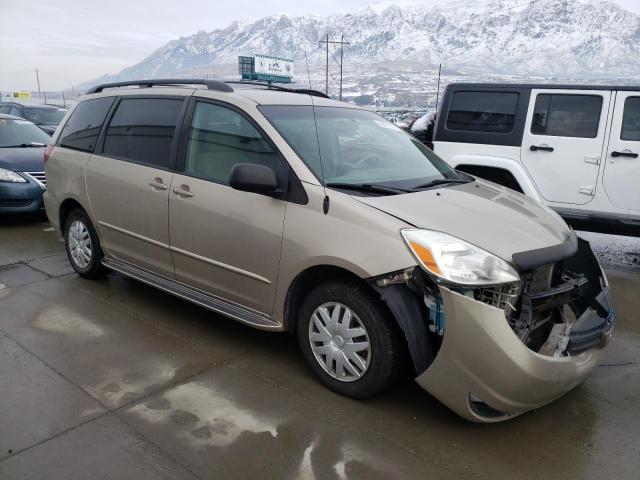 5TDZA23C35S374466 - 2005 TOYOTA SIENNA CE TAN photo 4