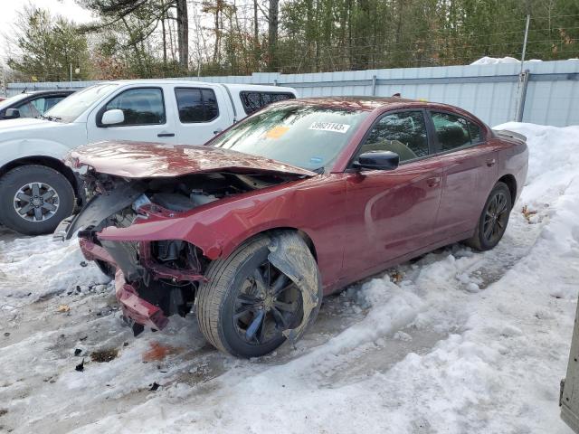 2C3CDXJG4MH606137 - 2021 DODGE CHARGER SXT BURGUNDY photo 1