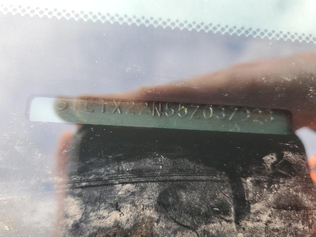 5TETX22N55Z037923 - 2005 TOYOTA TACOMA ACCESS CAB ვერცხლისფერი ფოტო 12