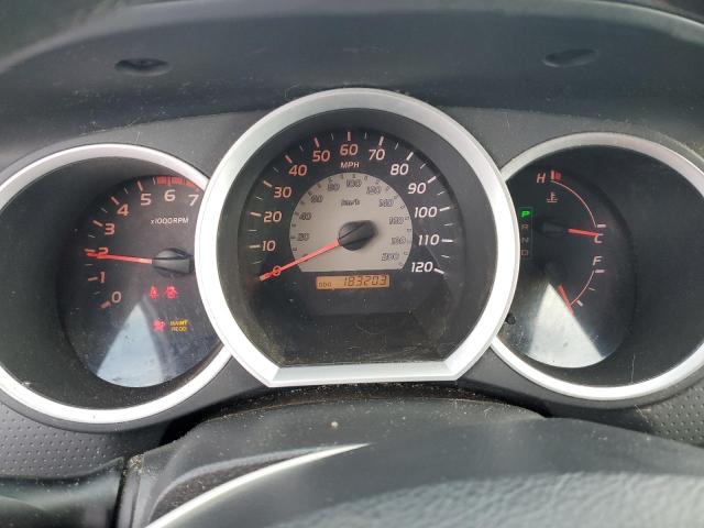 5TETX22N55Z037923 - 2005 TOYOTA TACOMA ACCESS CAB ვერცხლისფერი ფოტო 9