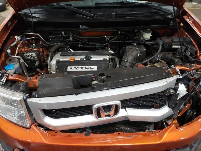 5J6YH2H71AL005274 - 2010 HONDA ELEMENT EX ORANGE photo 11