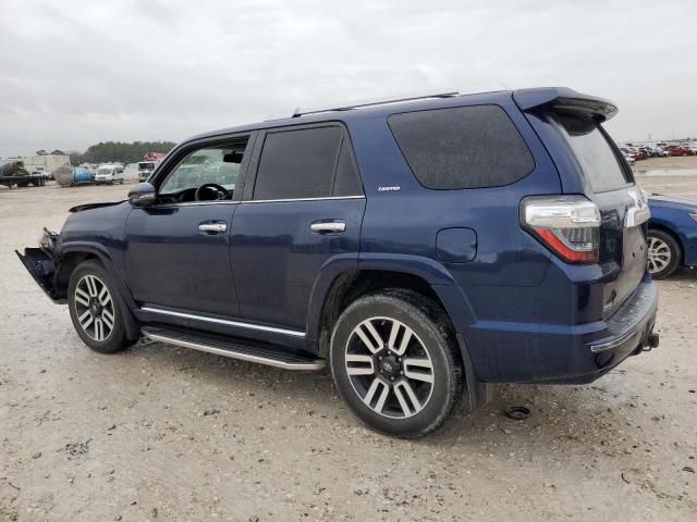 JTEZU5JRXG5114733 - 2016 TOYOTA 4RUNNER SR5 BLUE photo 2