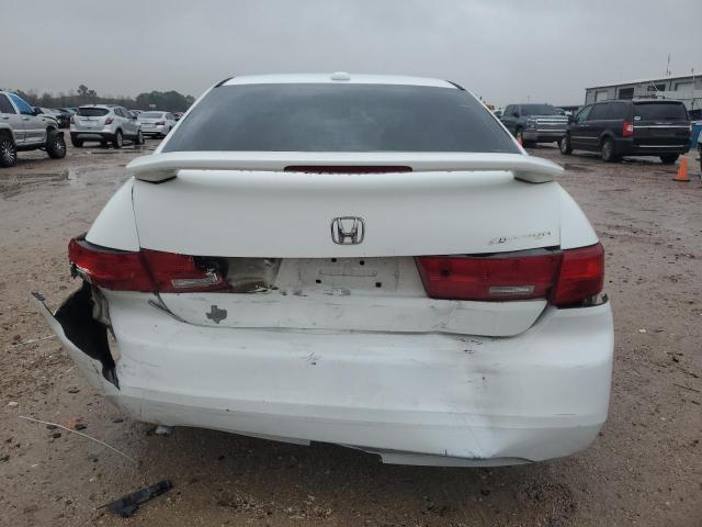 1HGCM66515A020834 - 2005 HONDA ACCORD EX WHITE photo 6