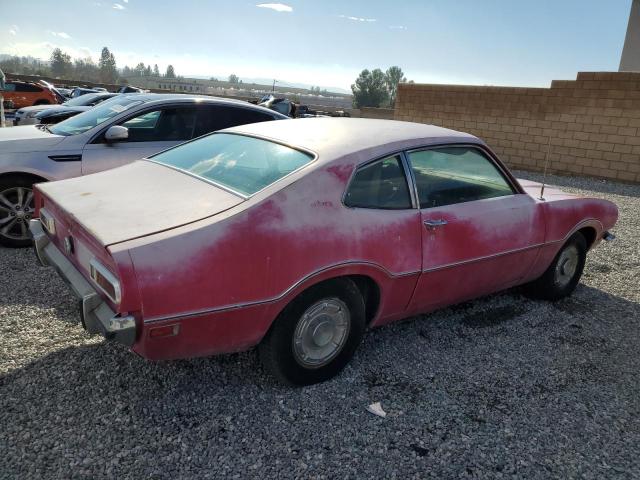 2K91T122275 - 1972 FORD MAVERICK BURGUNDY photo 3