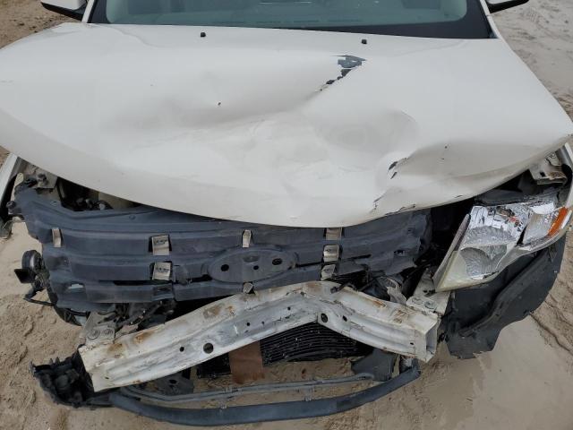 2FMDK38C38BB12311 - 2008 FORD EDGE SEL WHITE photo 11