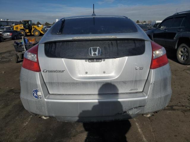 5J6TF2H54CL001513 - 2012 HONDA CROSSTOUR EXL ვერცხლისფერი ფოტო 6