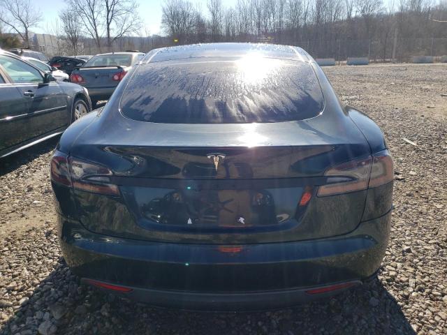 5YJSA1H1XEFP59563 - 2014 TESLA MODEL S 绿色 照片 6