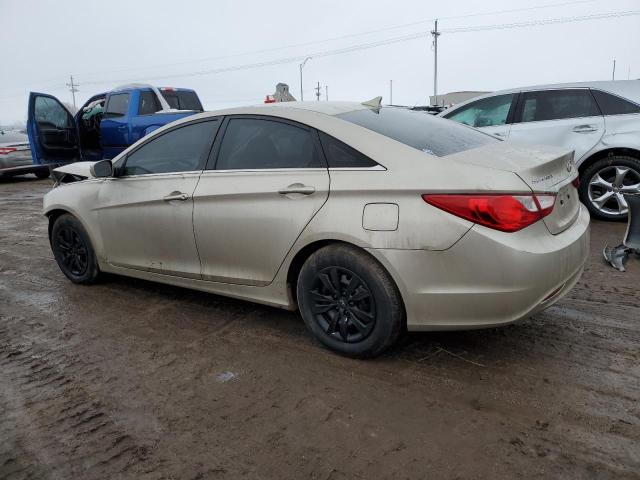 5NPEB4AC8BH188370 - 2011 HYUNDAI SONATA GLS GOLD photo 2