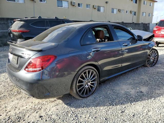 55SWF6EB7GU137193 - 2016 MERCEDES-BENZ C 450 4MATIC AMG GRAY photo 3