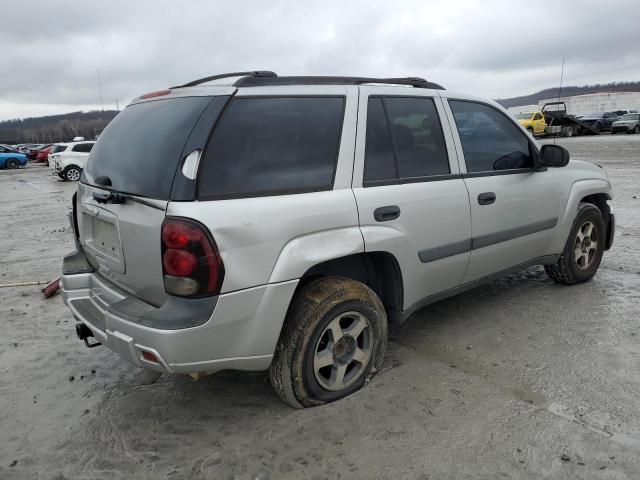 1GNDS13S352323671 - 2005 CHEVROLET TRAILBLAZE LS SILVER photo 3